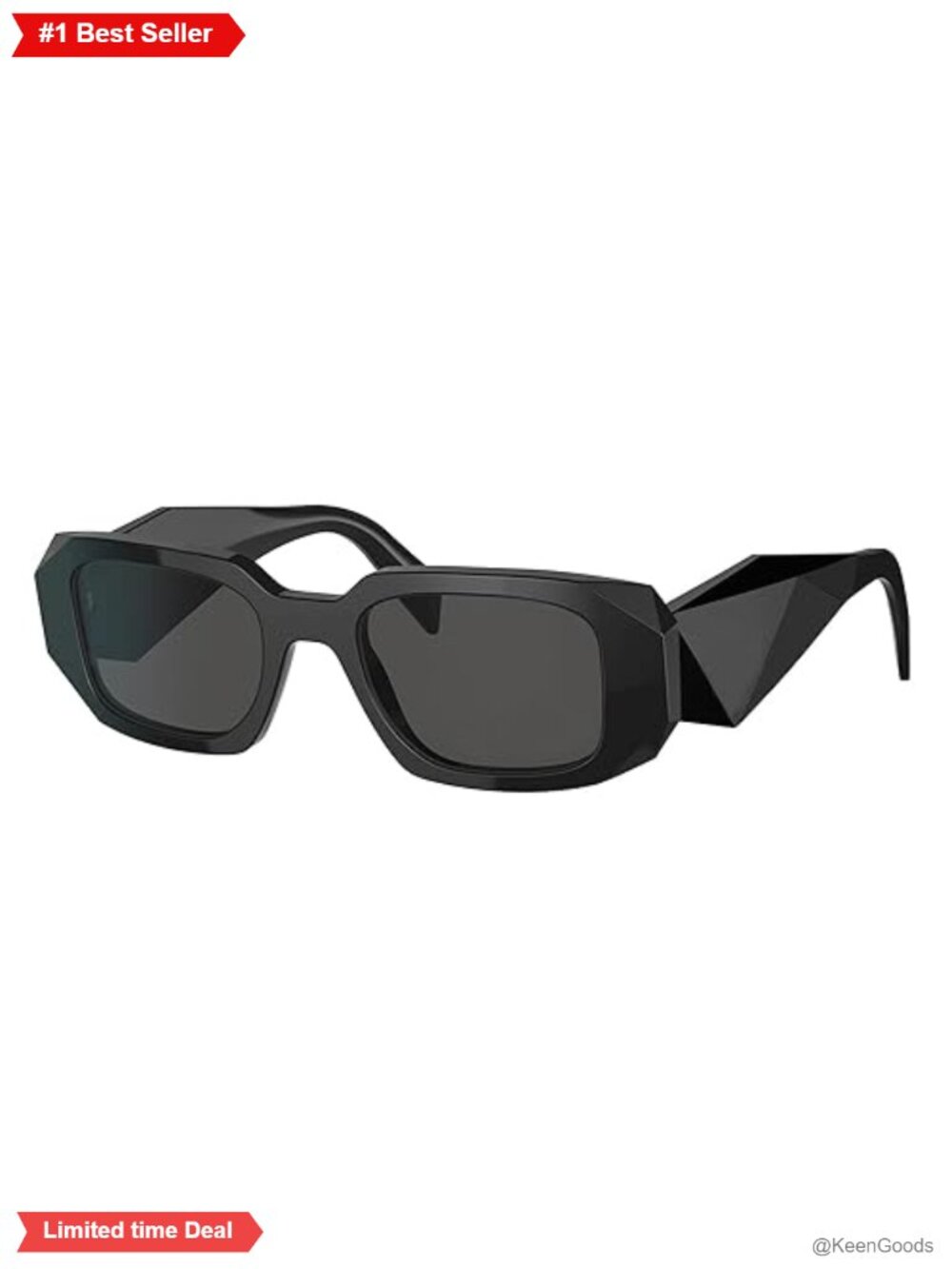 Rectangle Sunglasses UV400 Retro Fashion Full-Frame Unisex Medium